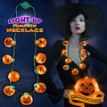 Pumpkin LED Necklaces